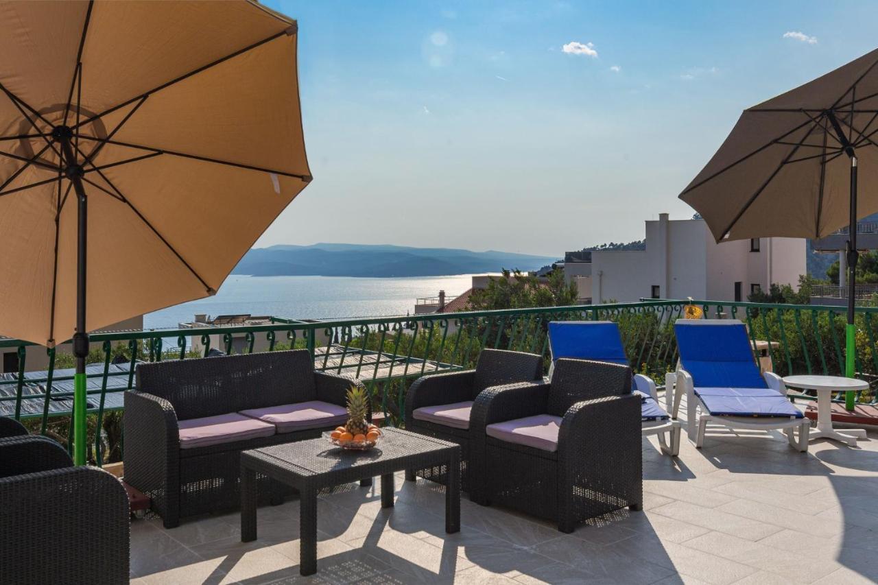 Navis Sea View Apartment With Pool Makarska Ngoại thất bức ảnh