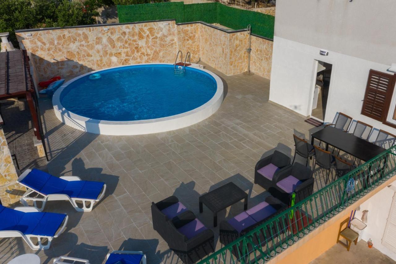 Navis Sea View Apartment With Pool Makarska Ngoại thất bức ảnh