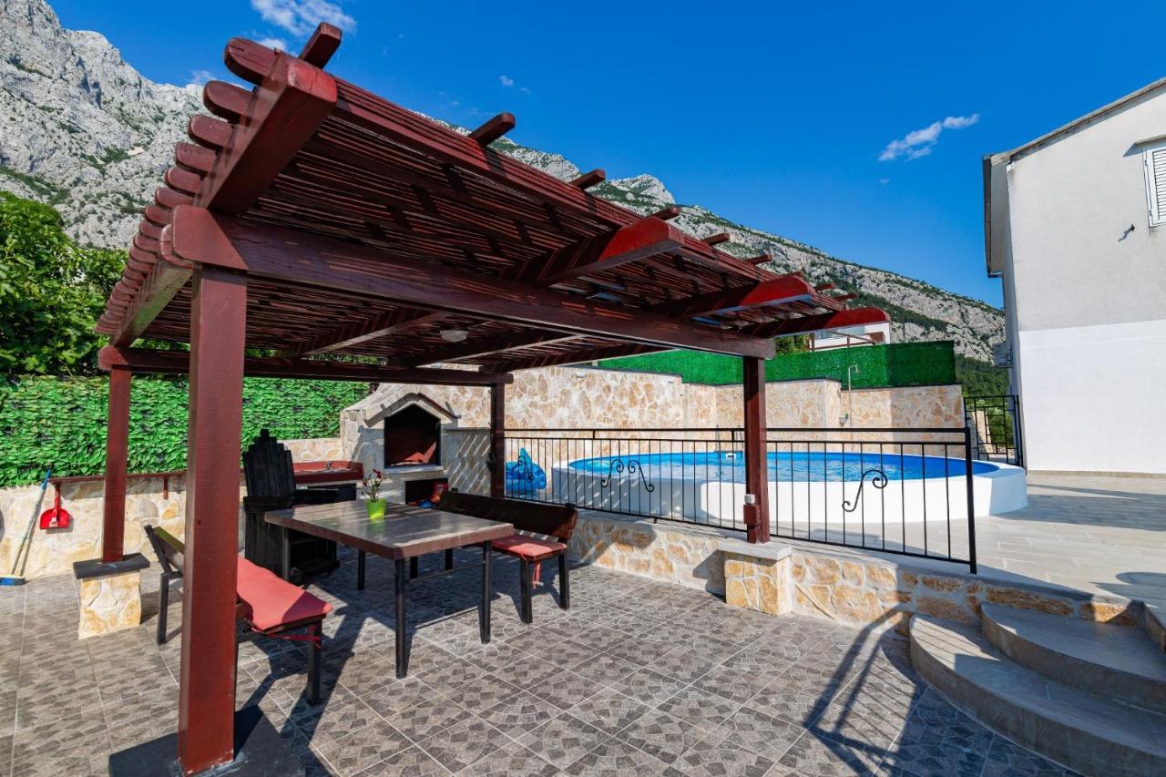 Navis Sea View Apartment With Pool Makarska Ngoại thất bức ảnh