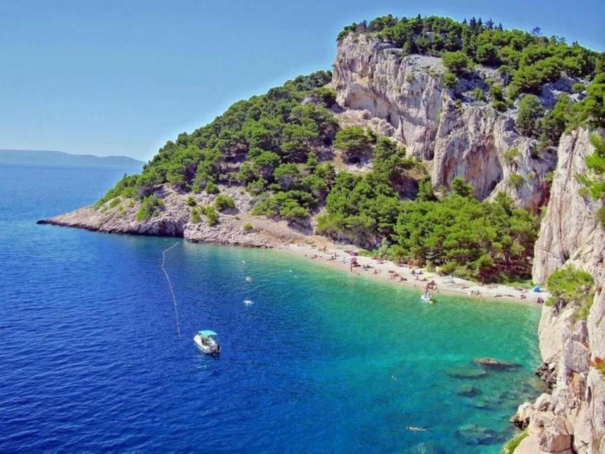 Navis Sea View Apartment With Pool Makarska Ngoại thất bức ảnh